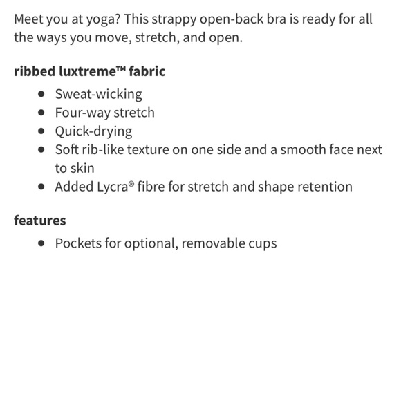 Lululemon Free To Be Ribbed Bra Pink Peony - Picture 8 of 8